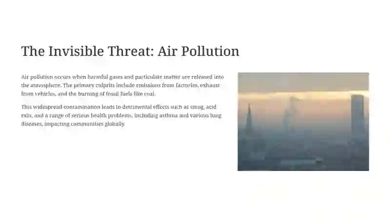 Ecological Problems of the World .Presentation 4