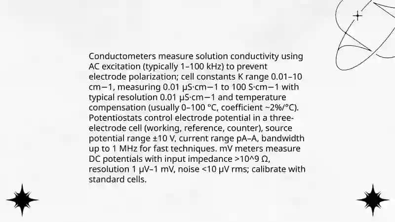 Corductometry Potentiometry 4