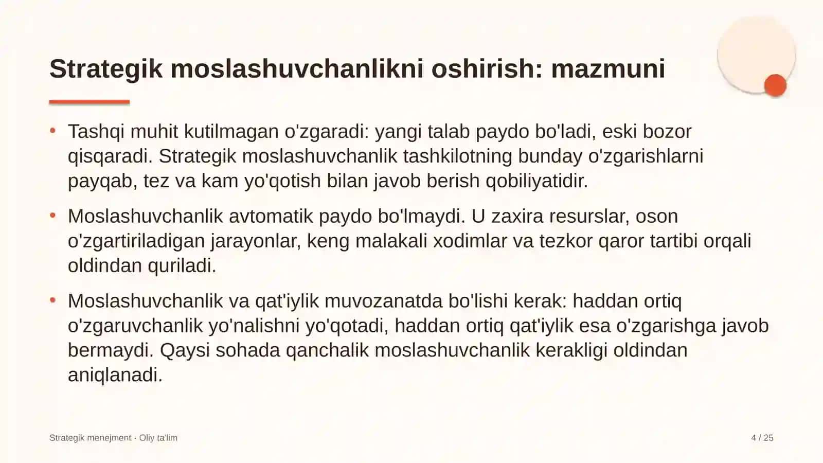 Maishiy texnika ta'mirlash ustaxonalarida strategik moslashuvchanlikni oshirish 4