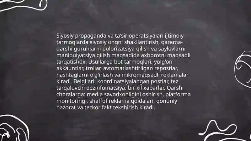Ijtimoiy tarmoqlarda axborot xurujlari va tahdidlar 4