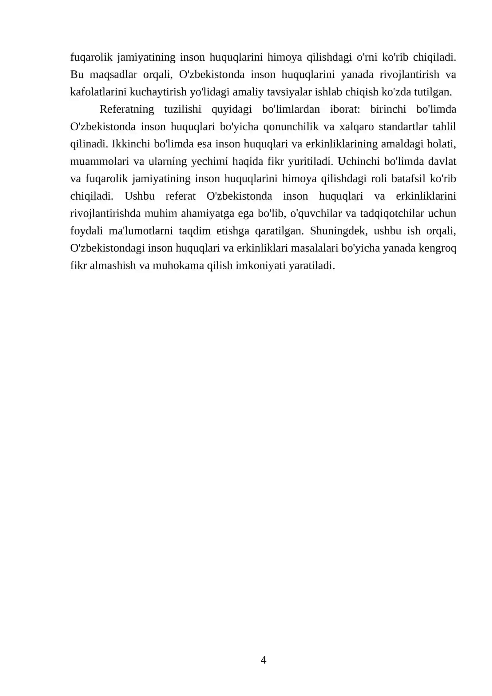 O’zbekistonda inson huquqlari va erkinlik kafolatini yaratish 4