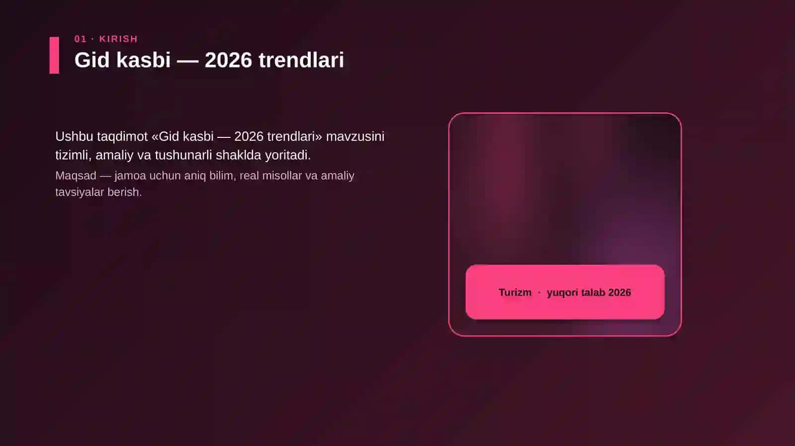 Gid kasbi — 2026 trendlari 4