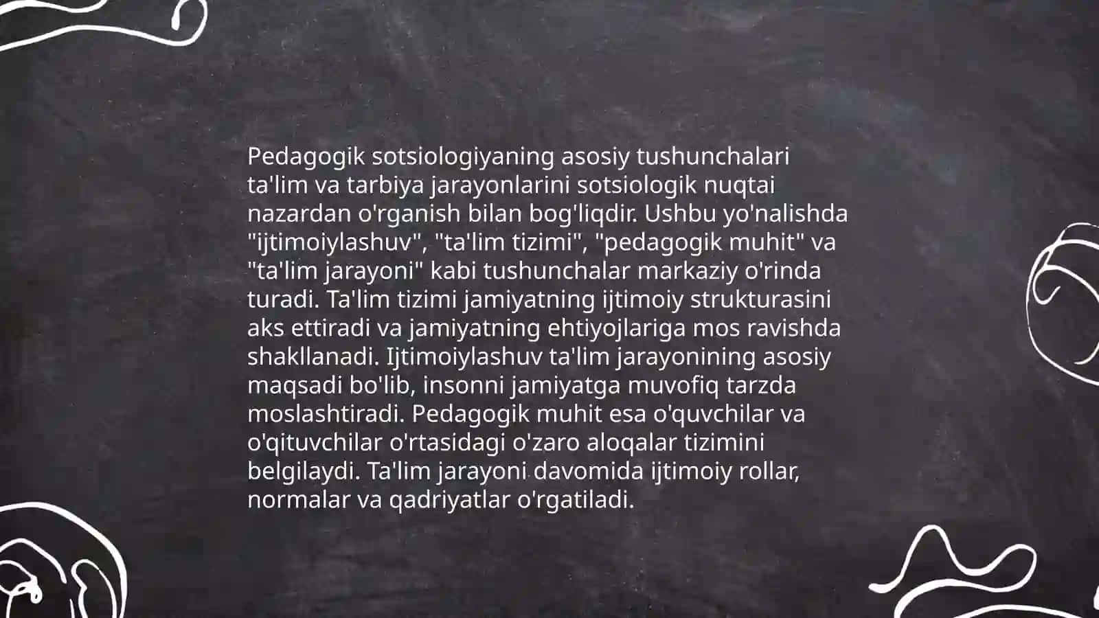 Ijtimoiy pedagogika va pedagogik sotsiologiyaga ehtiyoj va zamonaviy jamiyat rivojining zaruriy shartlari 4