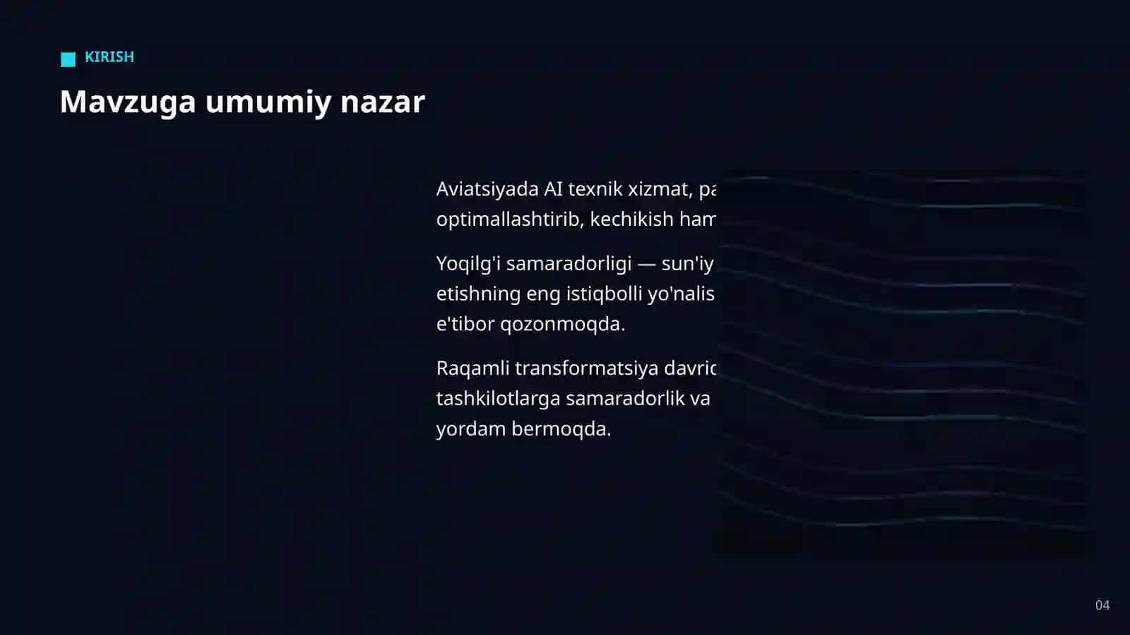 Aviatsiyada AI 4