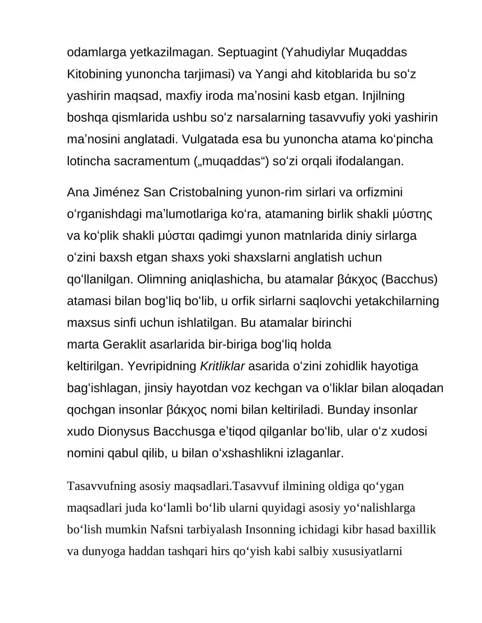 Islomda mistitsizm (tasavvuf) tarixi 4