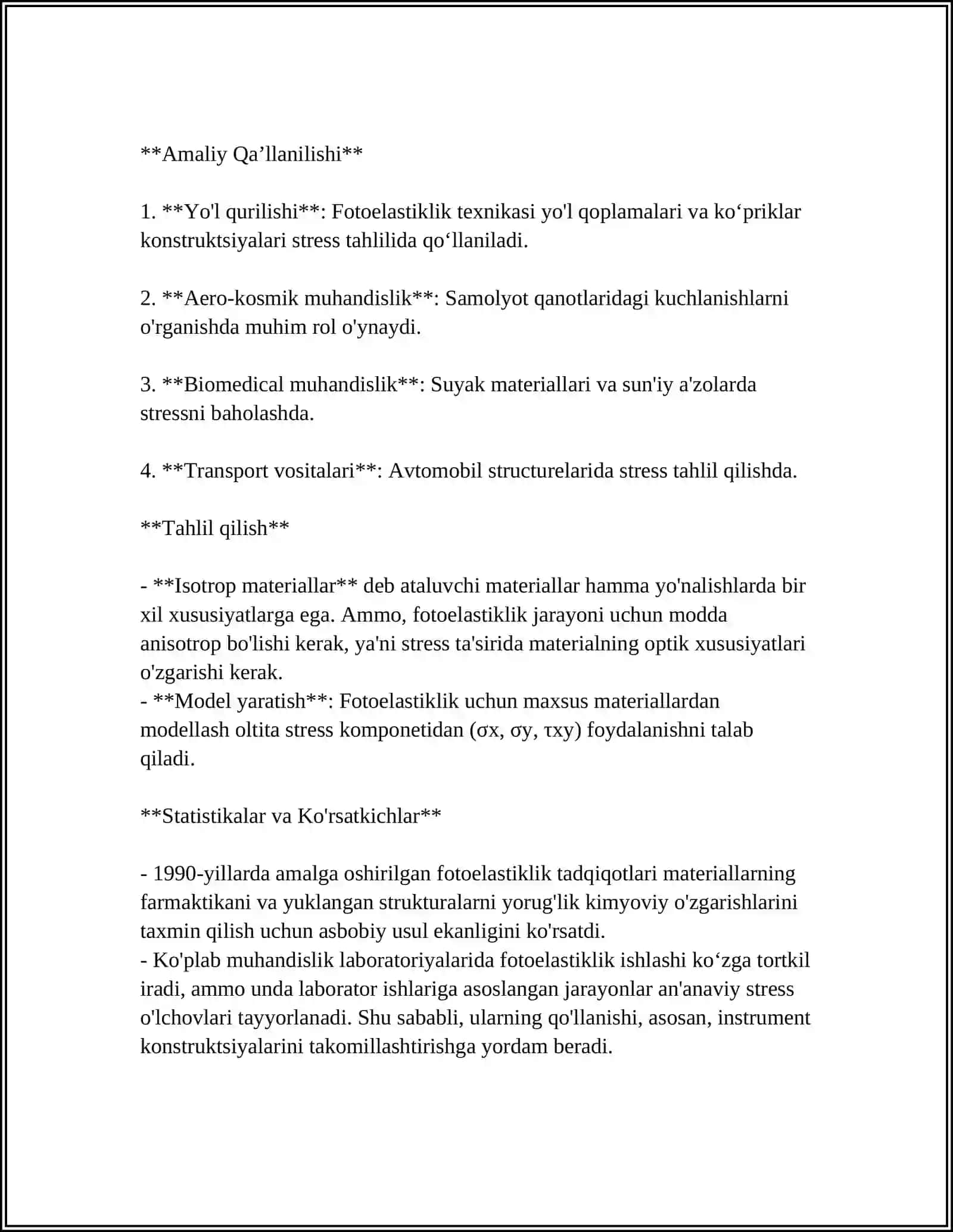 FOTOELLASTIK, ELEKTROOPTIK VA MAGNITOOPTIK HODISALAR 4