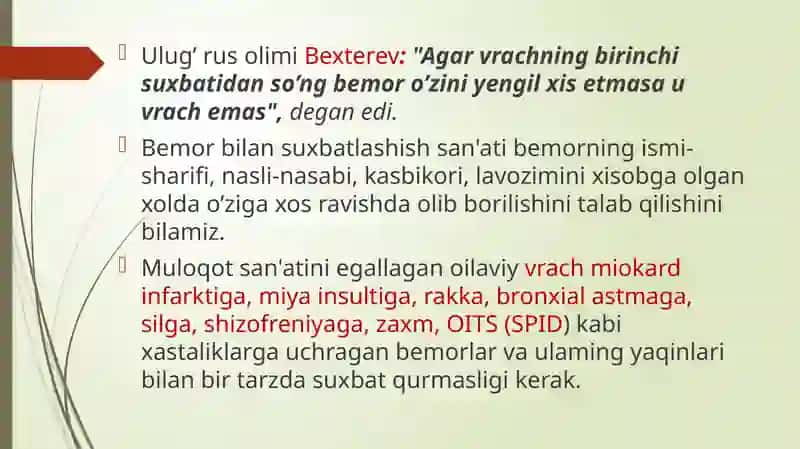 Tibbiyeti kavade ontologiya asoslari 4