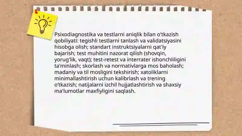 Amaliyotchi psixologning maxsus qobiliyatlari 4