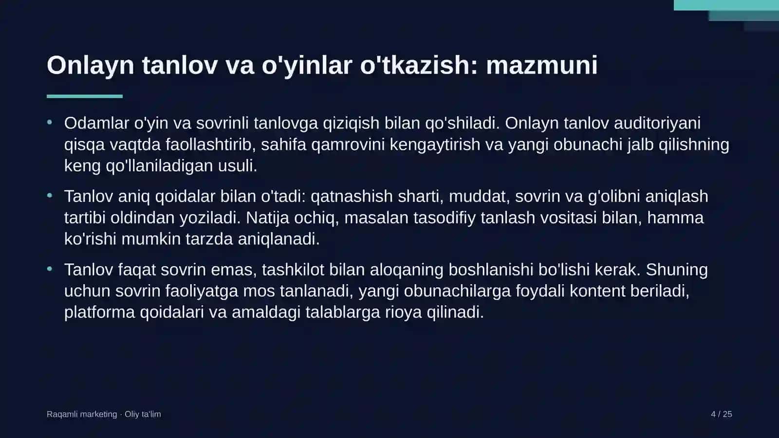 axborot kutubxona markazlarida onlayn tanlov va o'yinlar o'tkazish 5200 4