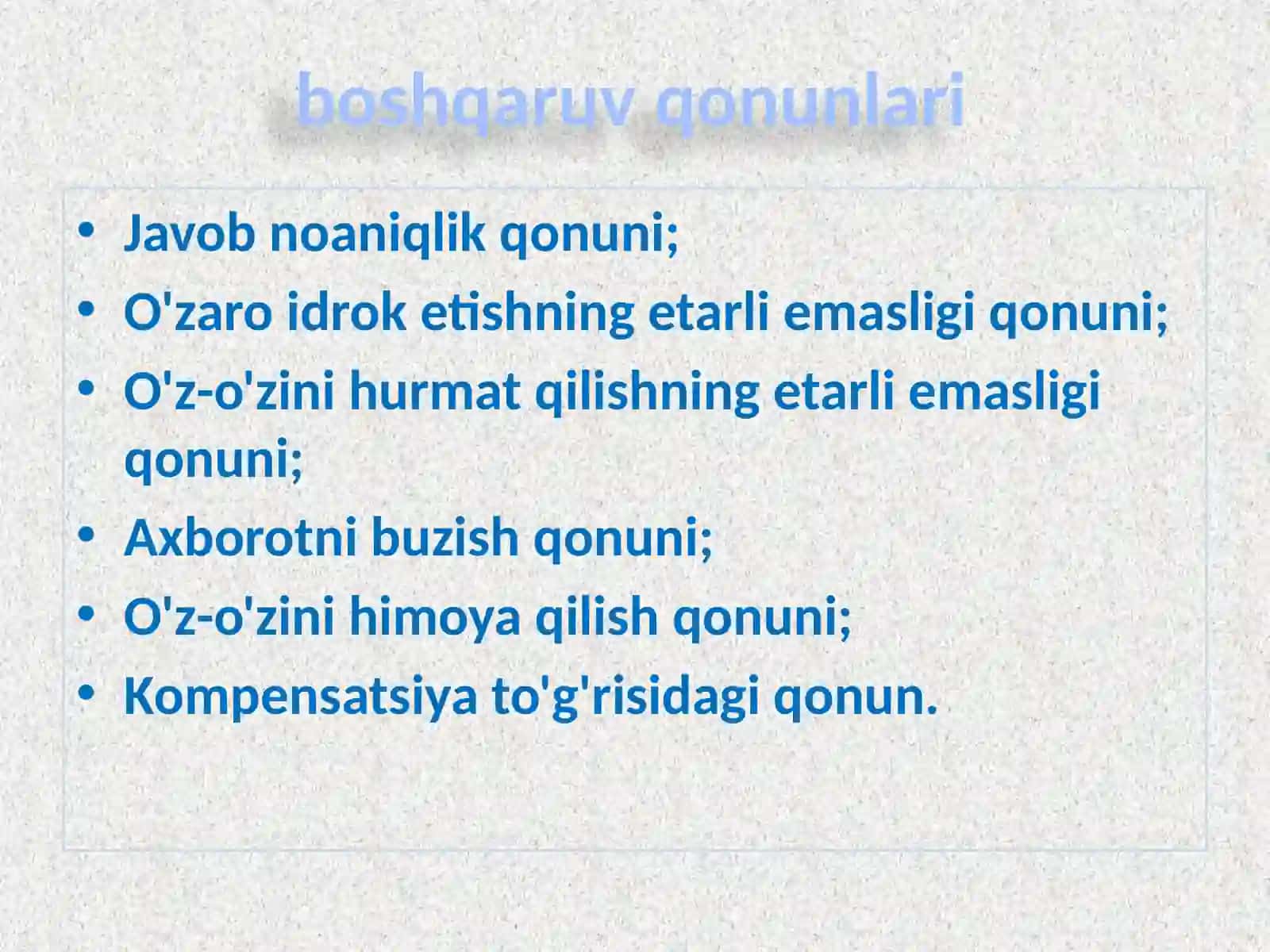 Psixologiyaning boshqaruvda tutgan o`rni 4