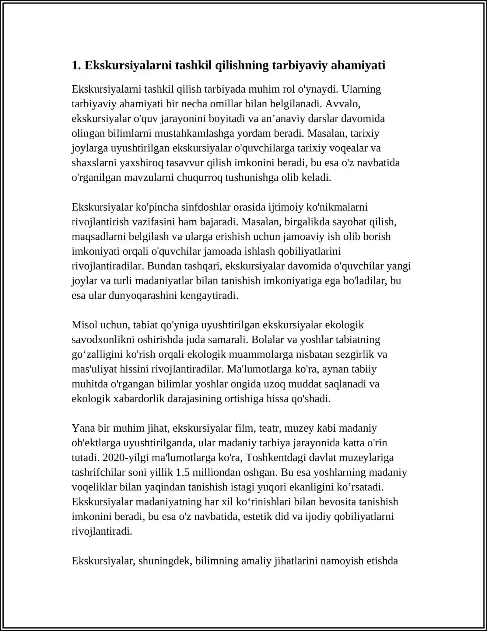 Ekskursiyalarni Tashkil, Qilish Kasb Hunarga Yonalitirishga Ommaviy Axborot Vositalarining Ahamiyati 4