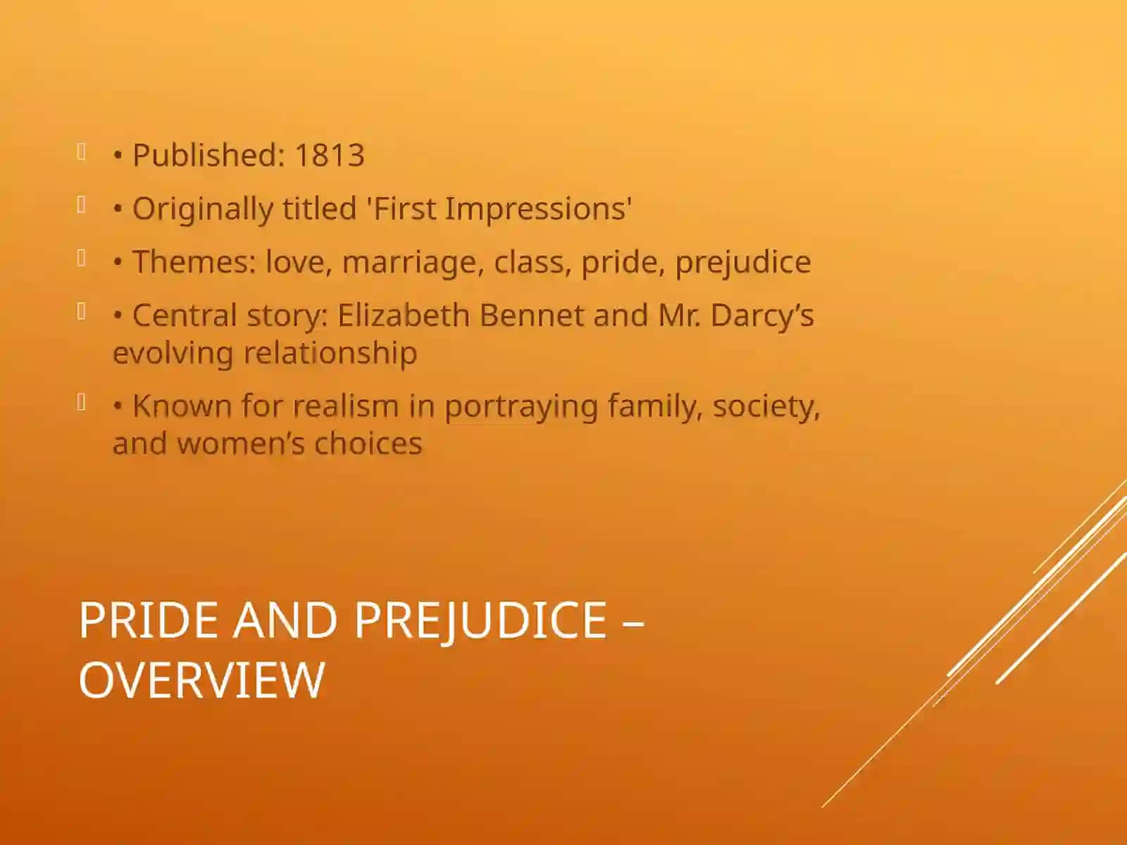 Jane Austen – Life and Background 4