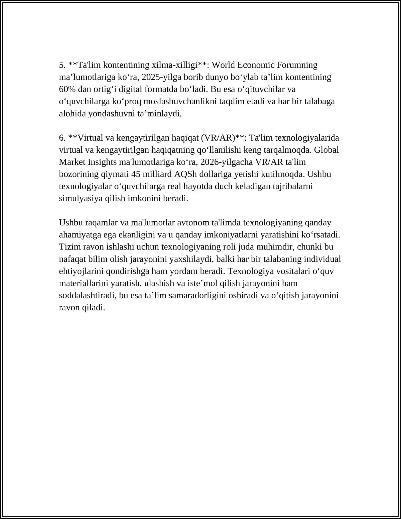THE ROLE OF TECHNOLOGY IN SUPPORTING AUTONOMOUS LEARNING 4