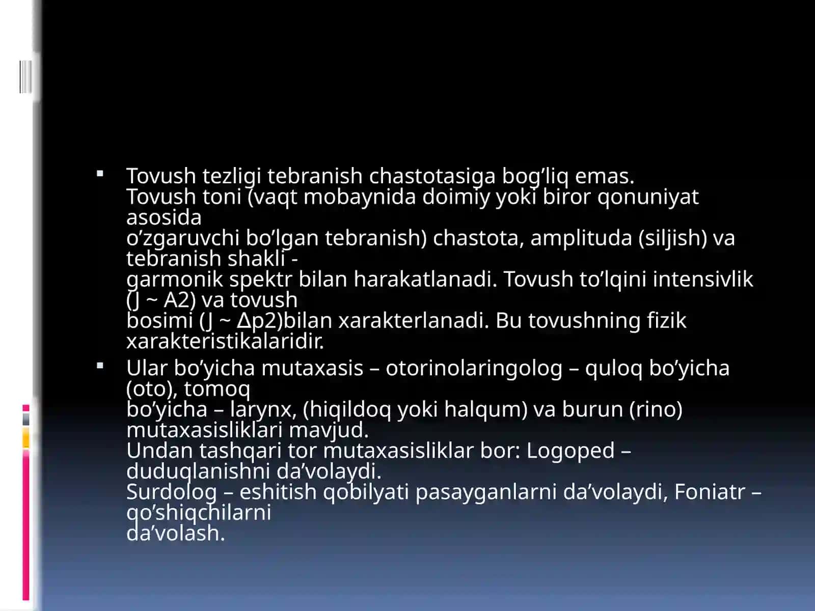 4 & ESHITISH BIOFIZIKASI ELEMENTLARI.KOXLEAR IMPLANTATSIYA ASOSLARI 4