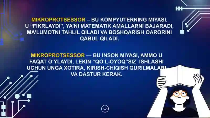 MIKROPROTSESSOR TIZIMLARI VA ULARNING TIBBIYOTDAGI QOʻLLANILISHI 4