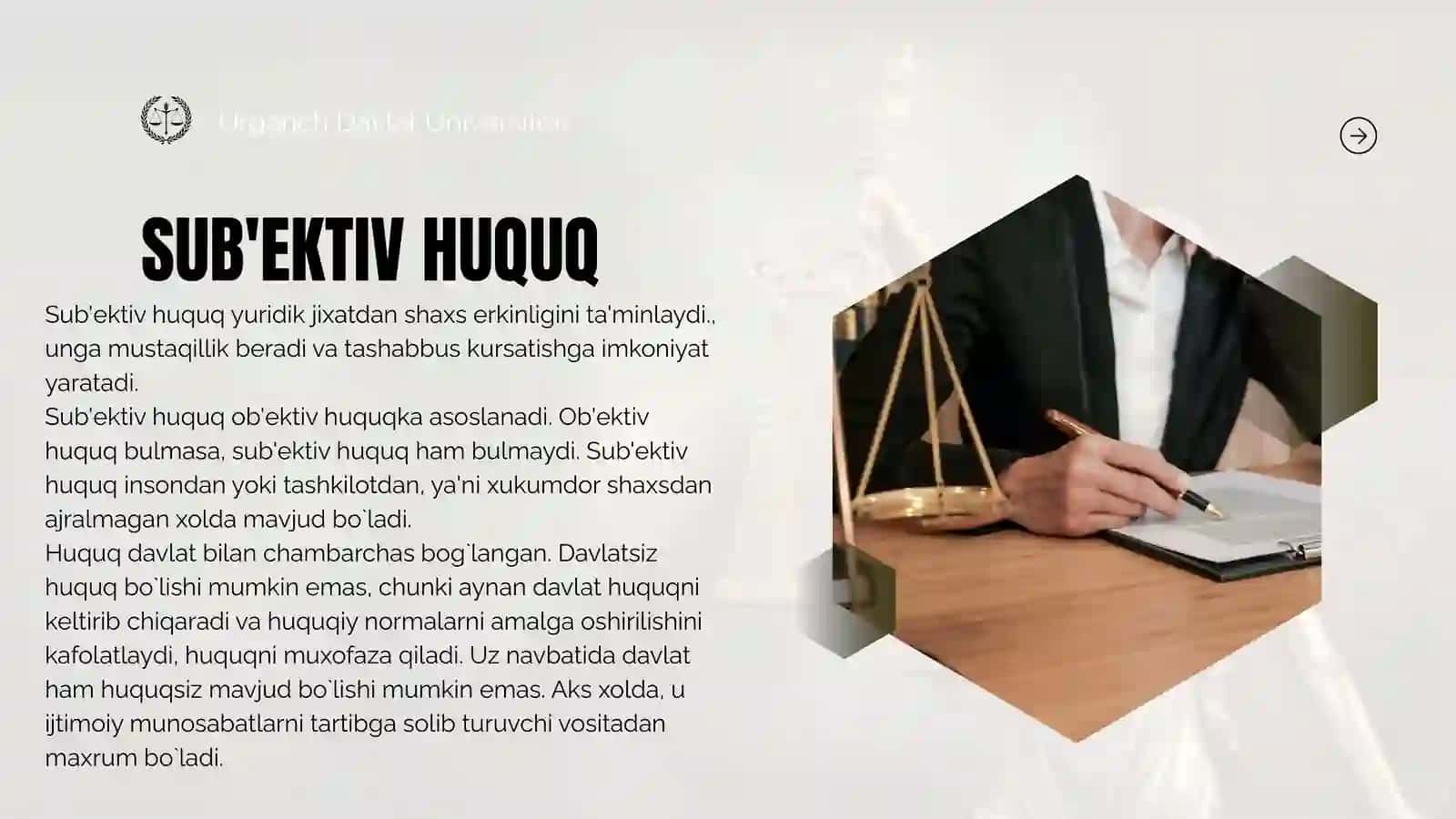 DAVLAT HUQUQ NAZARIYASI 4
