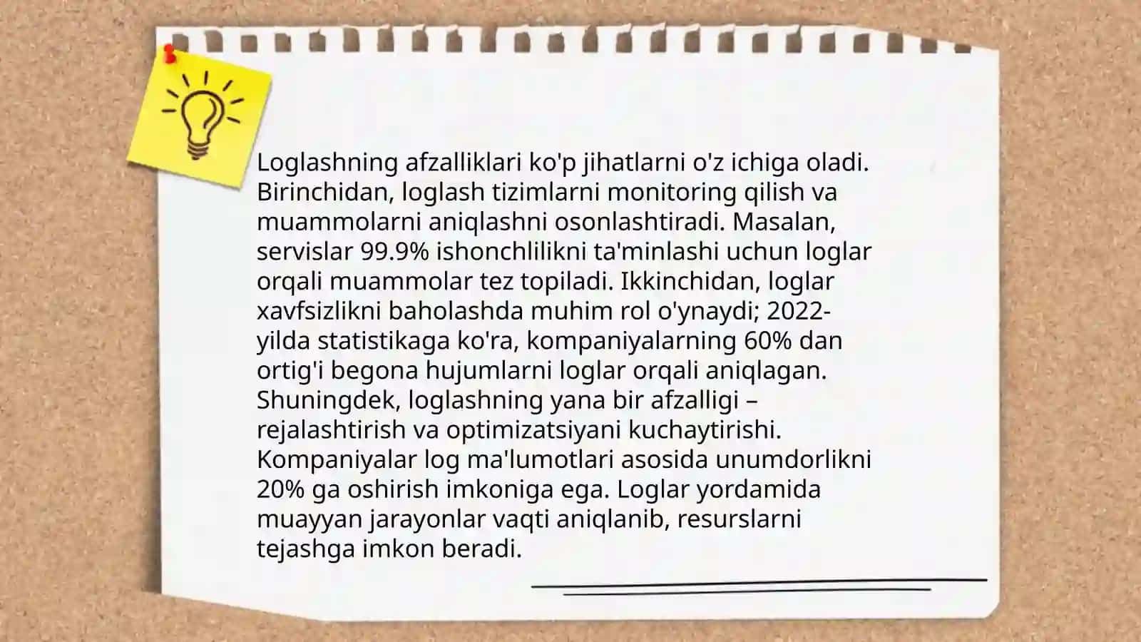 Veb dasturlashda loglash 4