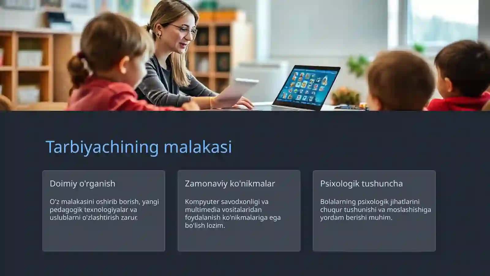 MTT tarbiyachisi rivojlanishi xaritasi 4