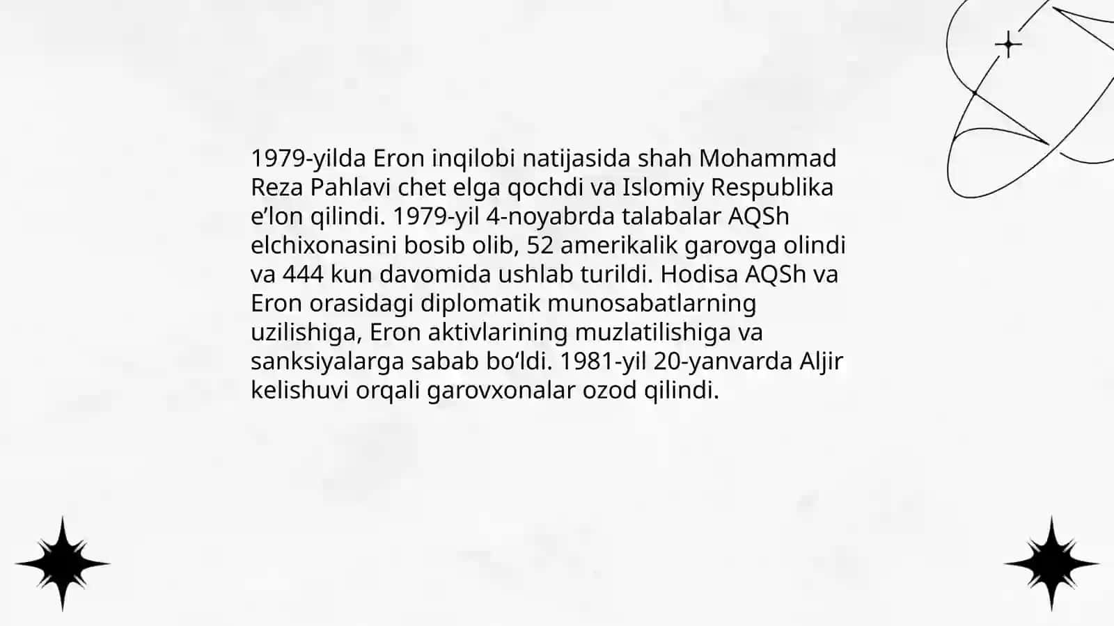 Eron va AQSh munosabatlari 4