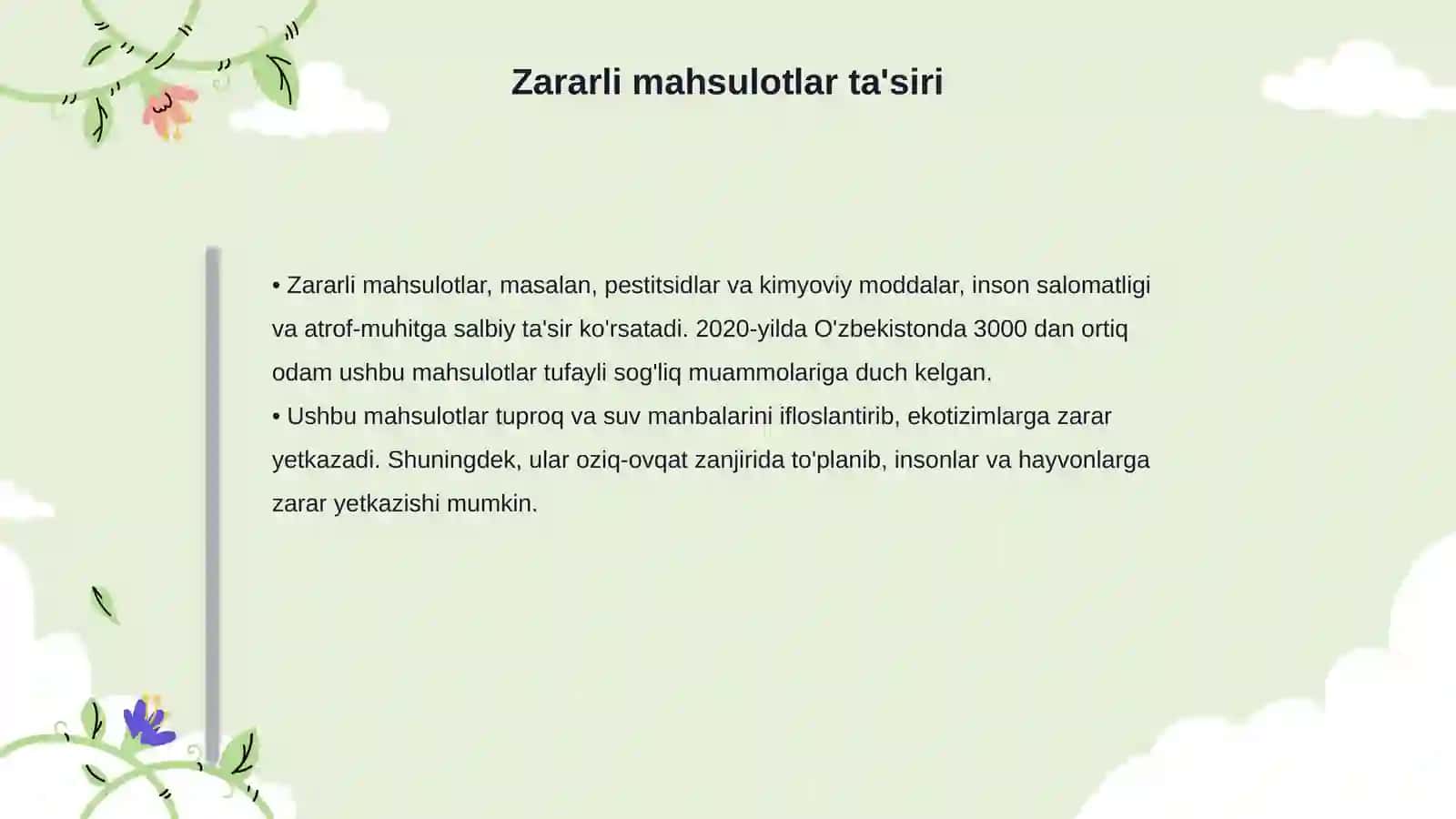 Chiqindi va zararli mahsulotlarni qayta ishlagandan koʻra ularni hosil boʻlishini kmaytirish yoki hosil boʻlishini oldini olish usullari 4