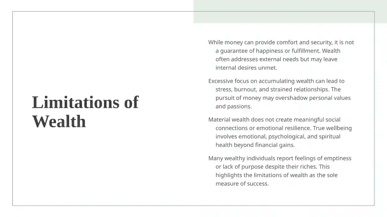 Success beyond money 4