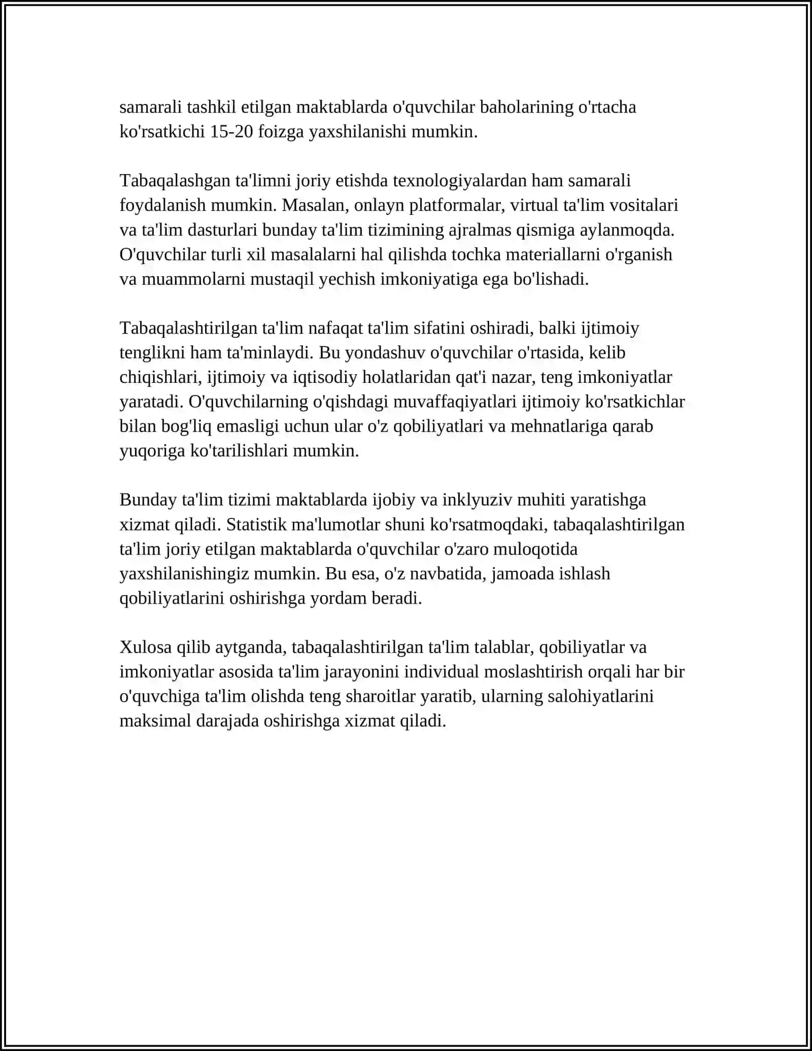 KONTSEPTSIYADA TABAQALASHTIRIB O’QITISHNING SHAKLLARI 4