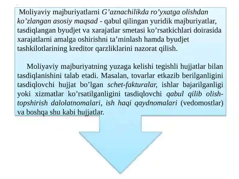 G‘AZNACHILIKDAMOLIYAVIYMAJBURIYATLARРЕЖА 4