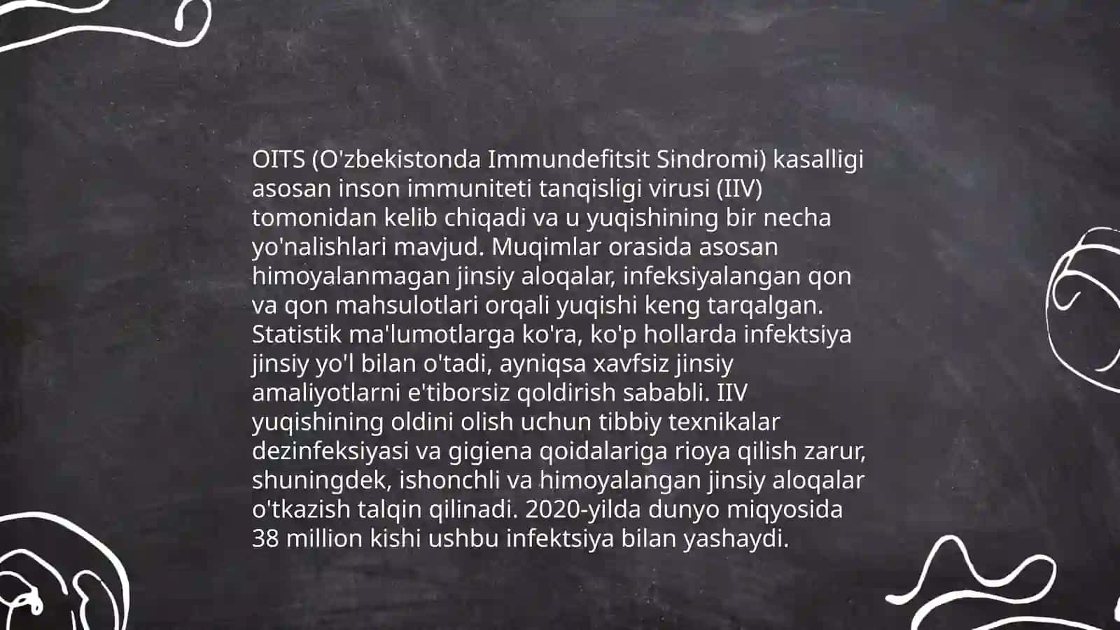 OITS kasalligining tarixi 4