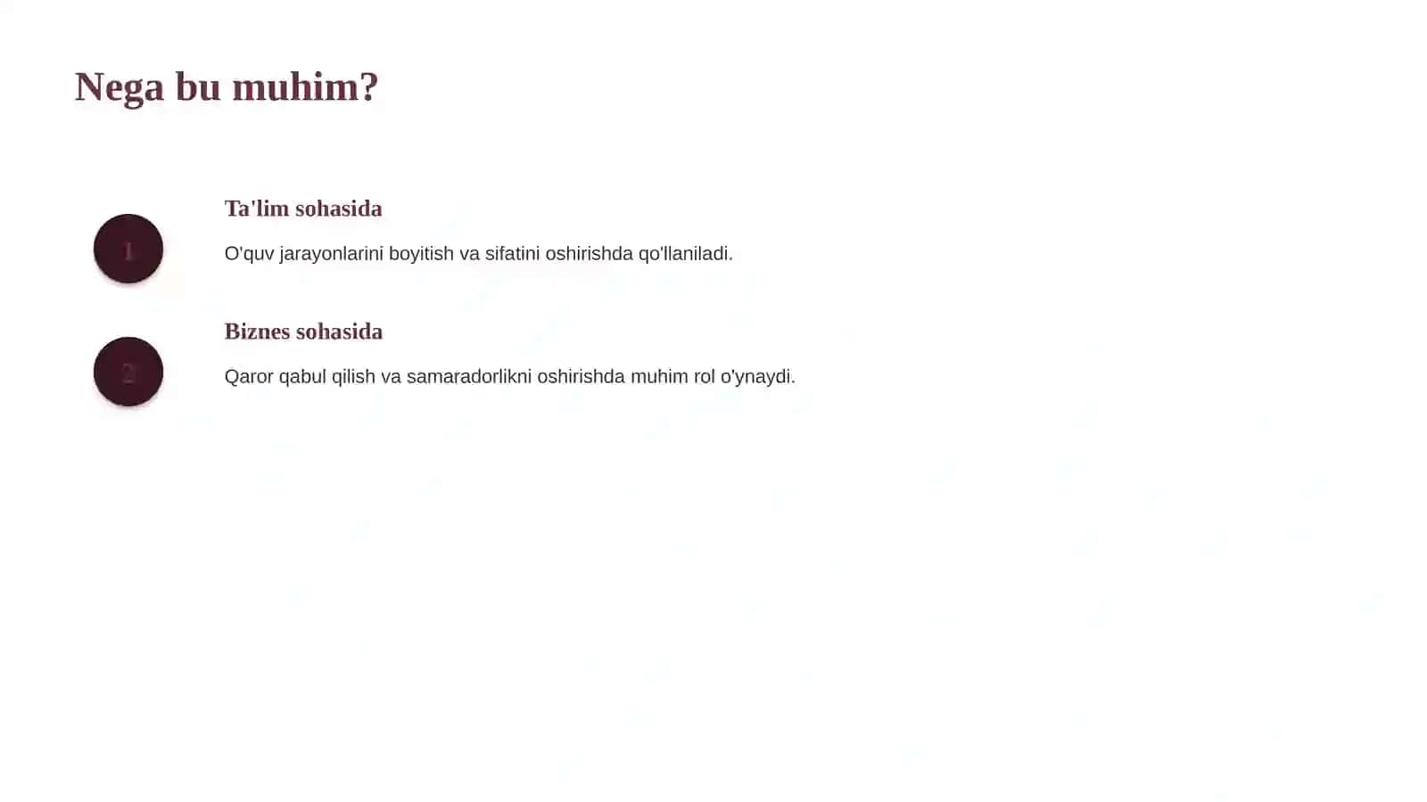 Ekologiya va Barqarorlik 4