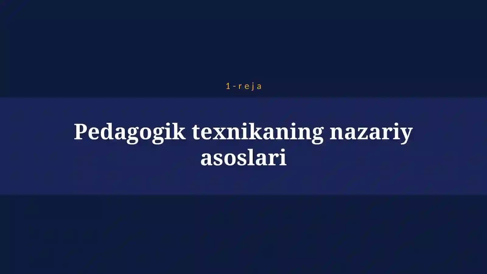 O’QITUVCHINING KASBIY FAOLIYATIDA PEDAGOGIK TEXNIKANING AHAMIYATI. NUTQ TEXNIKASI VA NOTIQLIK MADANIYATI 4