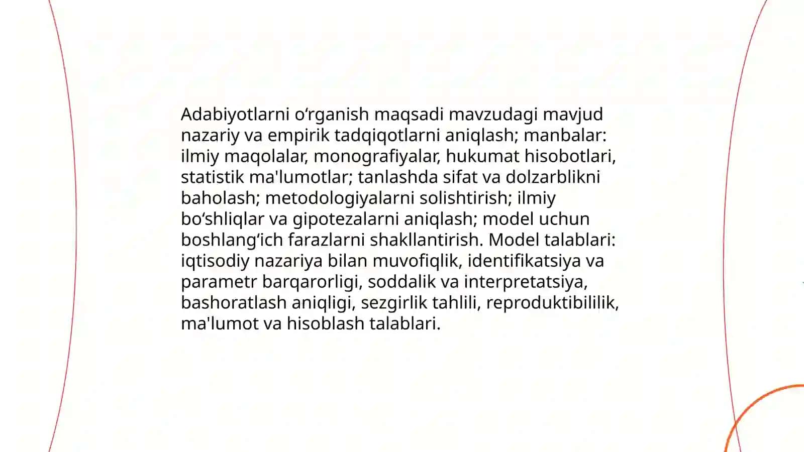 Iqtisodiy- matematik modellarini tuzish bosqichlari 4