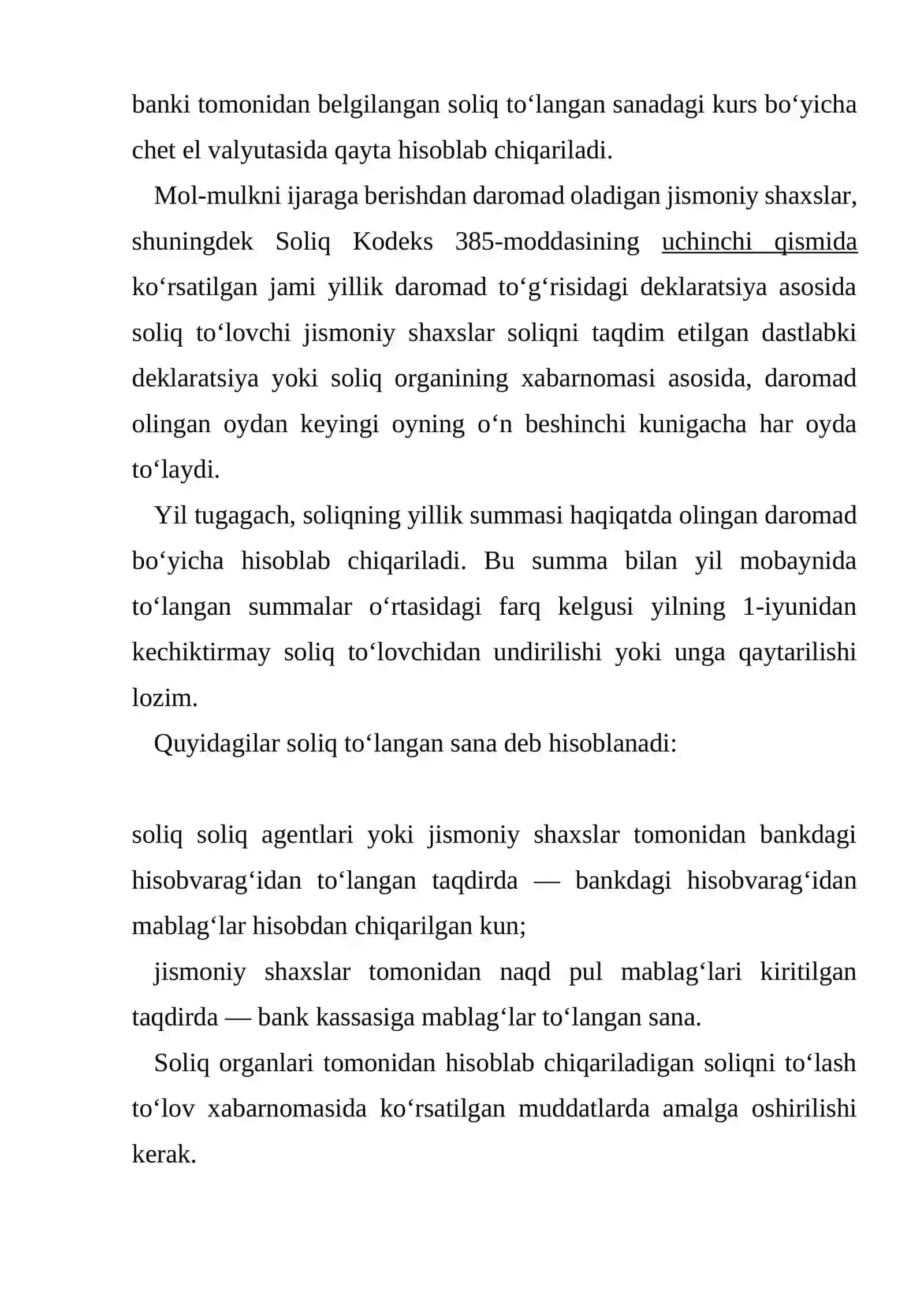 Aylanmadan olinadigan soliqning ahamiyati 4
