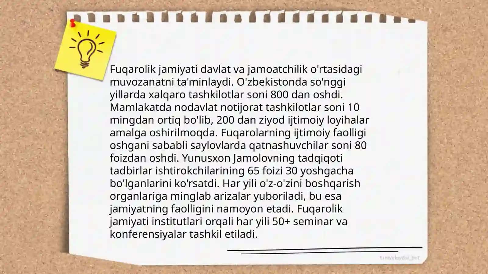 O'zbekistonda demokratik fuqarolik jamiyati asoslarining shakllanishi yolida amalga oshirilgan islohotlar 4