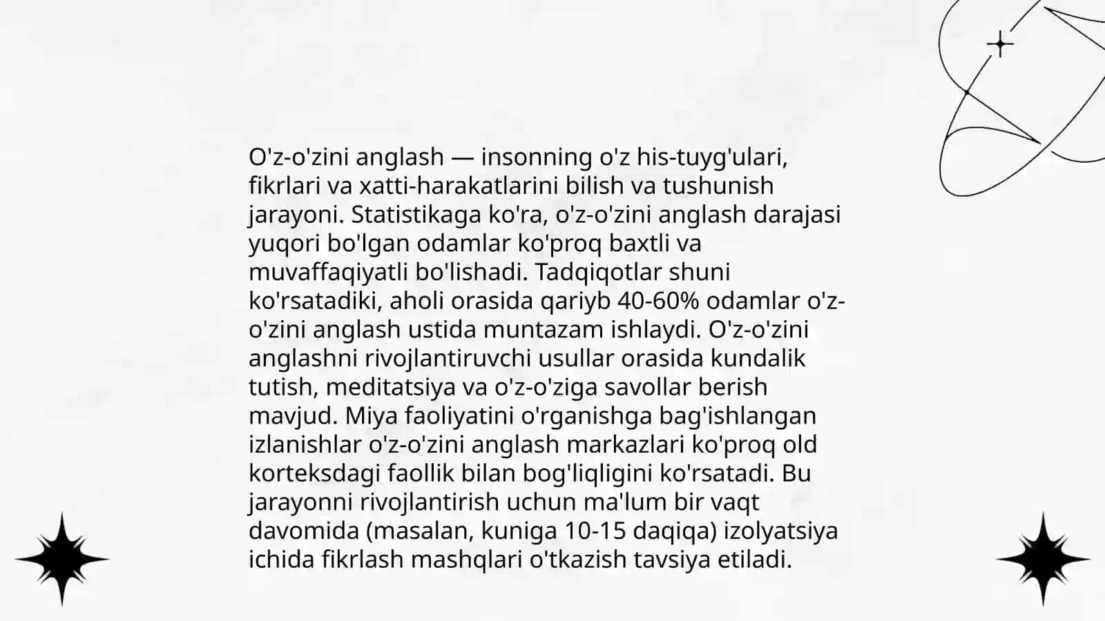 Shaxsning rivojlanishi 4