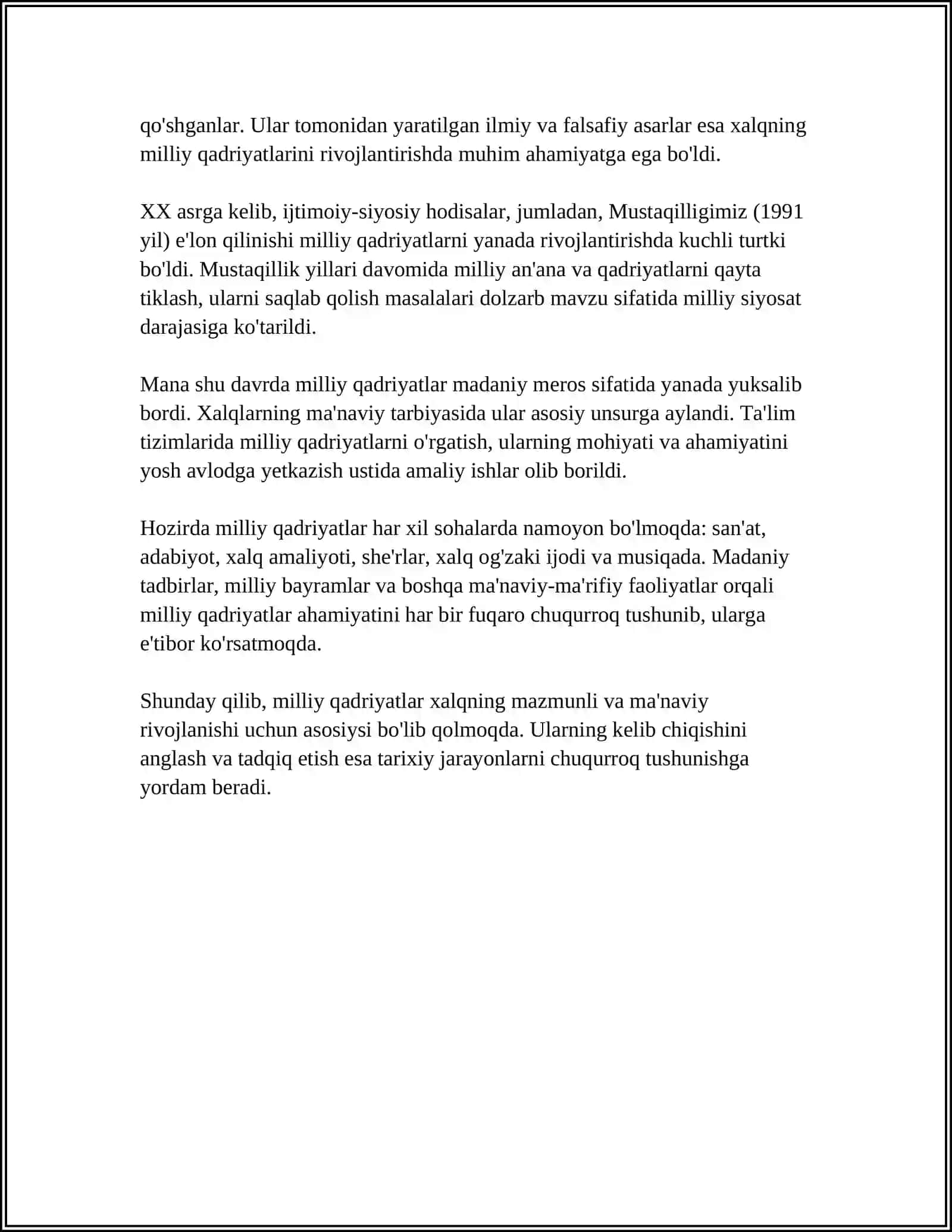 MILLIY VA UMUMINSONIY QADRIYATLAR DIALEKTIKASI 4