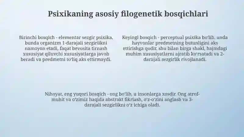 Psixikaningfilogenetiktaraqqiyoti 4