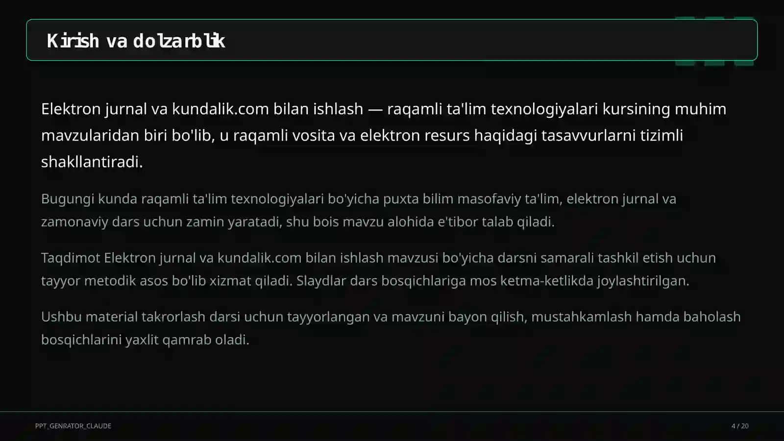 Elektron jurnal va kundalik.com bilan ishlash 4