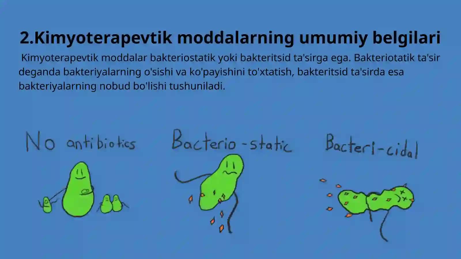 KIMYOTERAPEVTIK MODDALAR.ANTIBIOTIKLAR 4