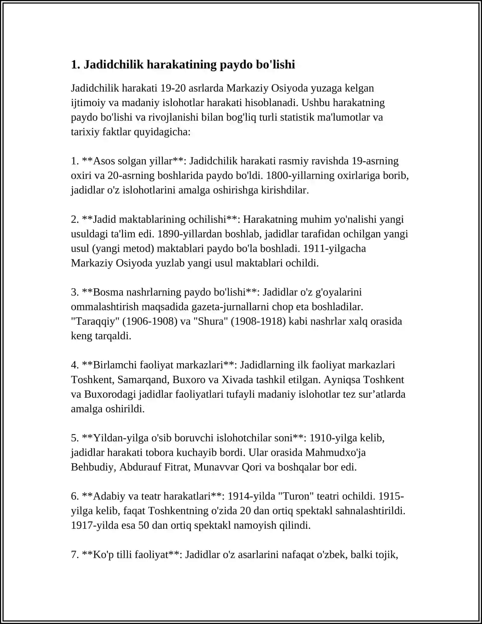 TURKISTONDA JADIDCHILIK HARAKATI VA TA'LIM SOHASIDAGI ISLOHOTLAR 4