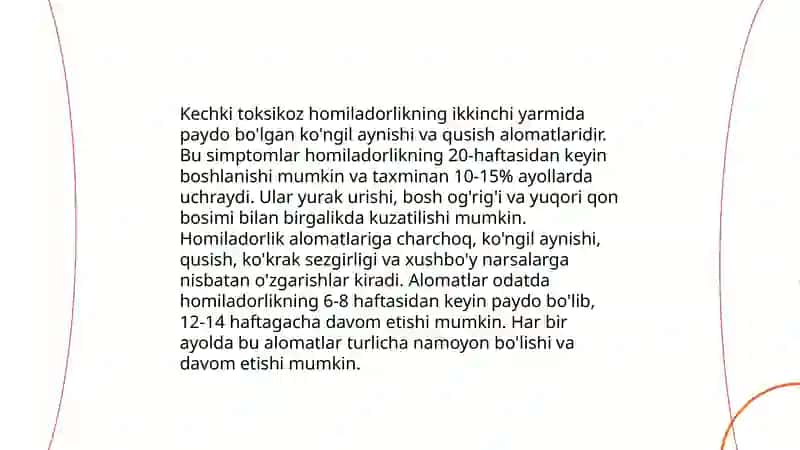 Kechki toksikoz 4