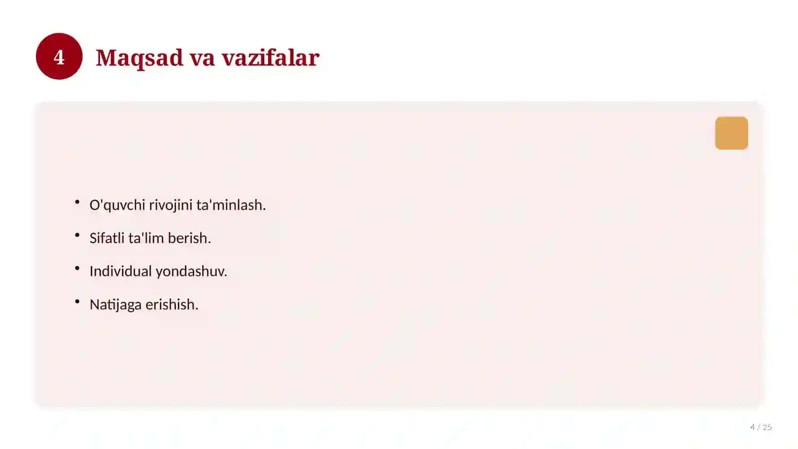 Ona tili o'qitish metodikasi: boshlang'ich sinflarda interfaol metodlar 4