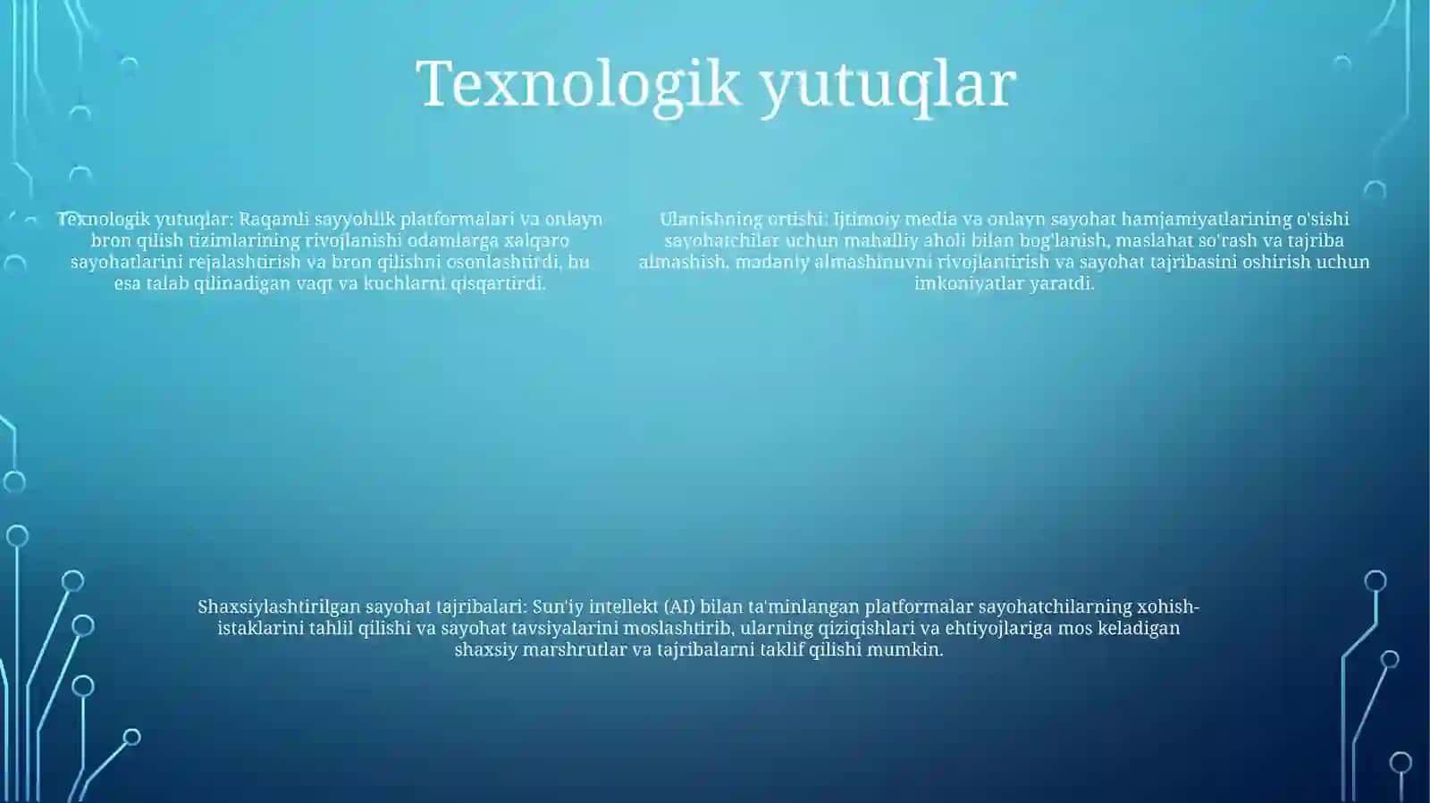 Xalqaro Ommaviy Sayohatlar 4