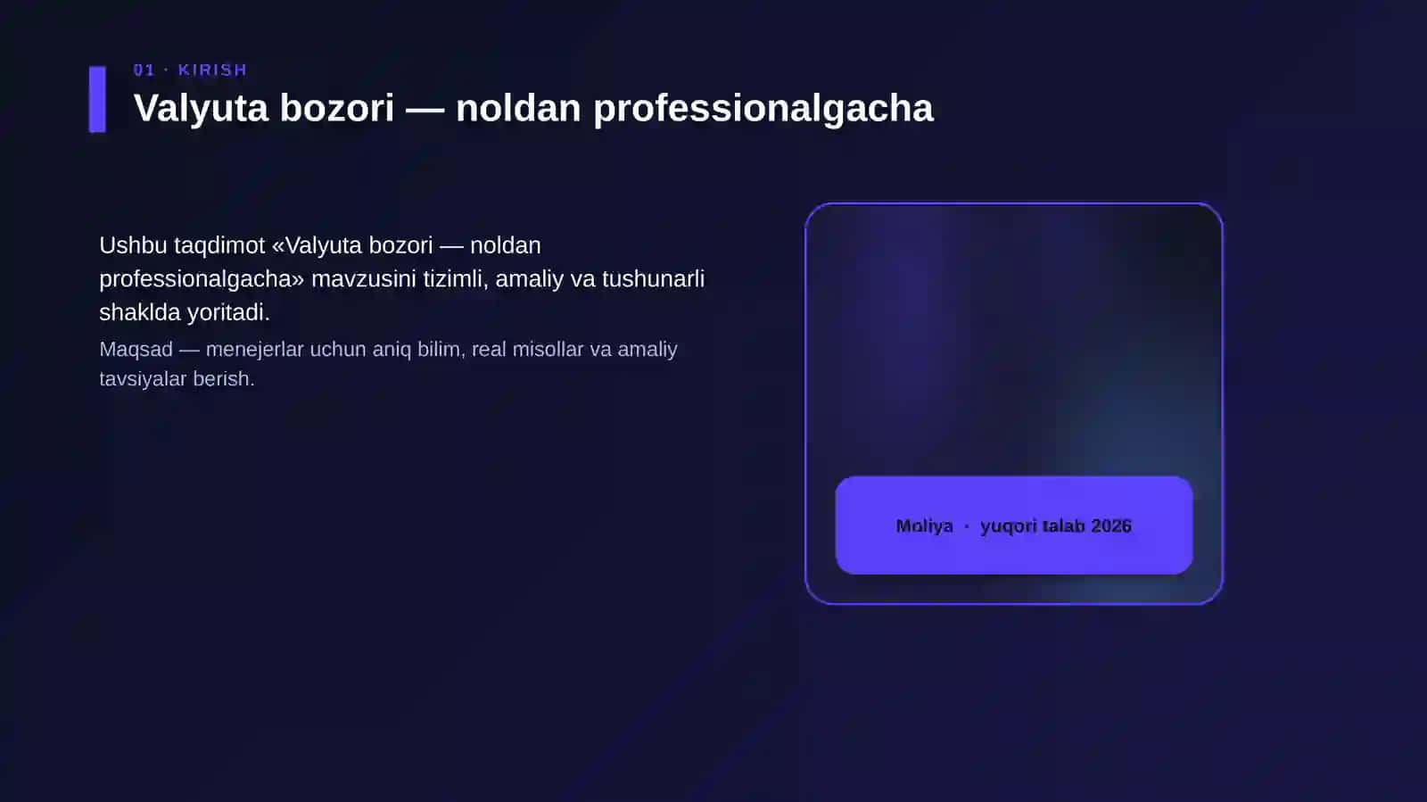 Valyuta bozori — noldan professionalgacha 4