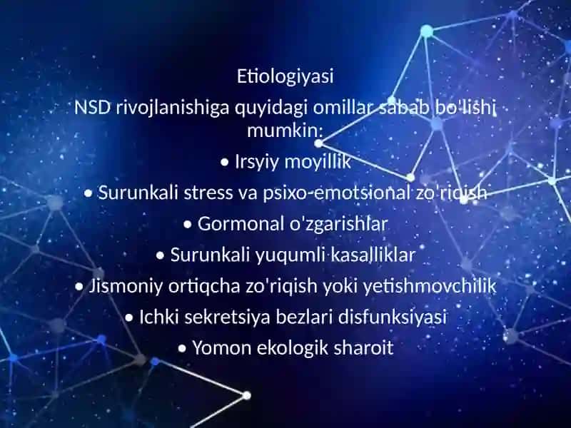 NEYROSIRKULYATOR DISTONIYA 4