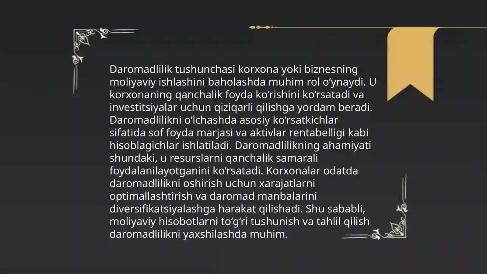 aholi daromadlarining mazmuni, turlari va shakllanish manbalari 4