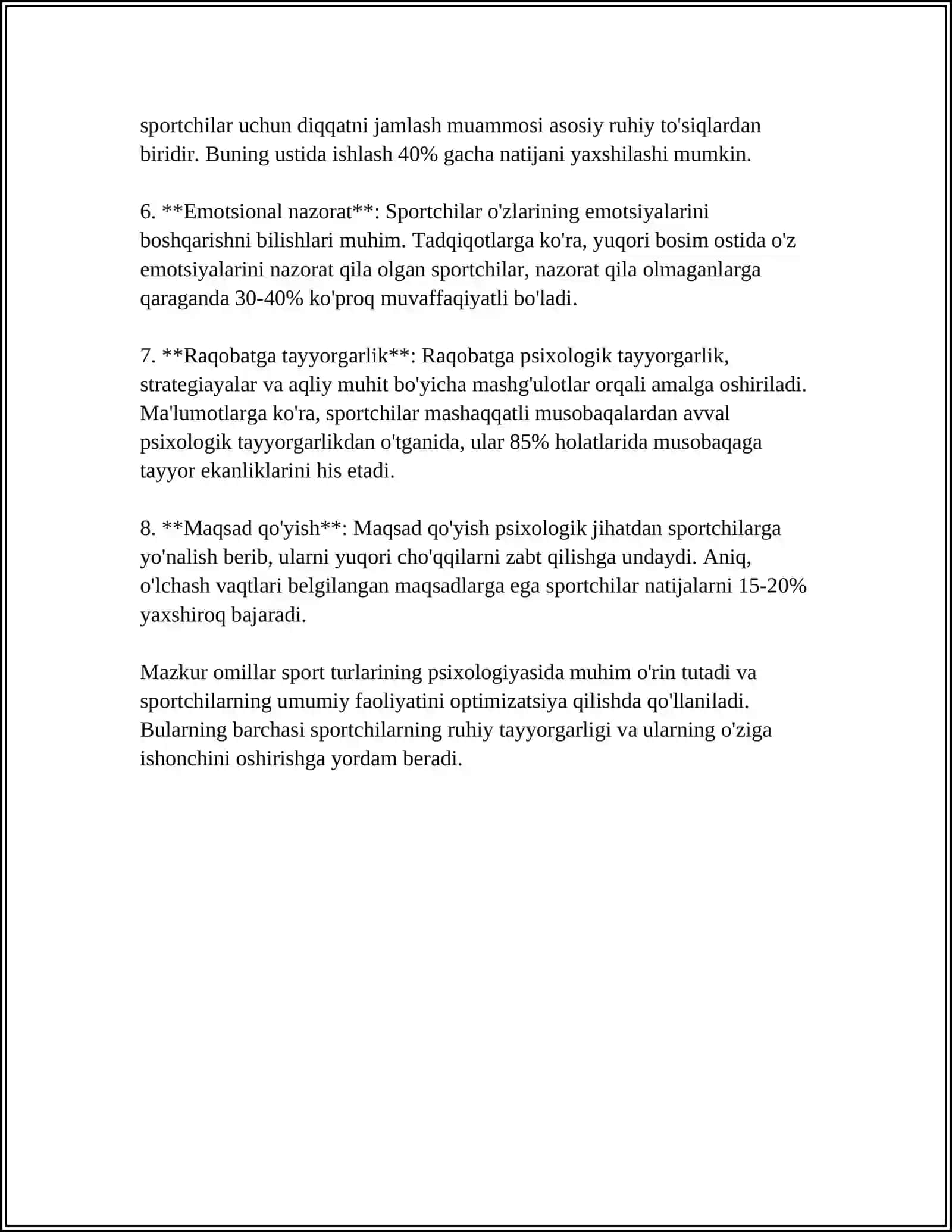 SPORT TURLARINING PSIXOLOGIK TAVSIFI 4