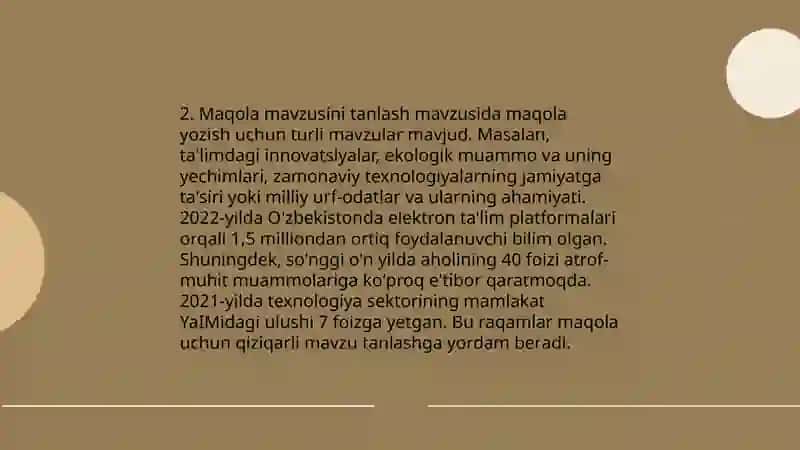 Ilmiy maqolani chop etish jarayoni bilan tanishuv 4