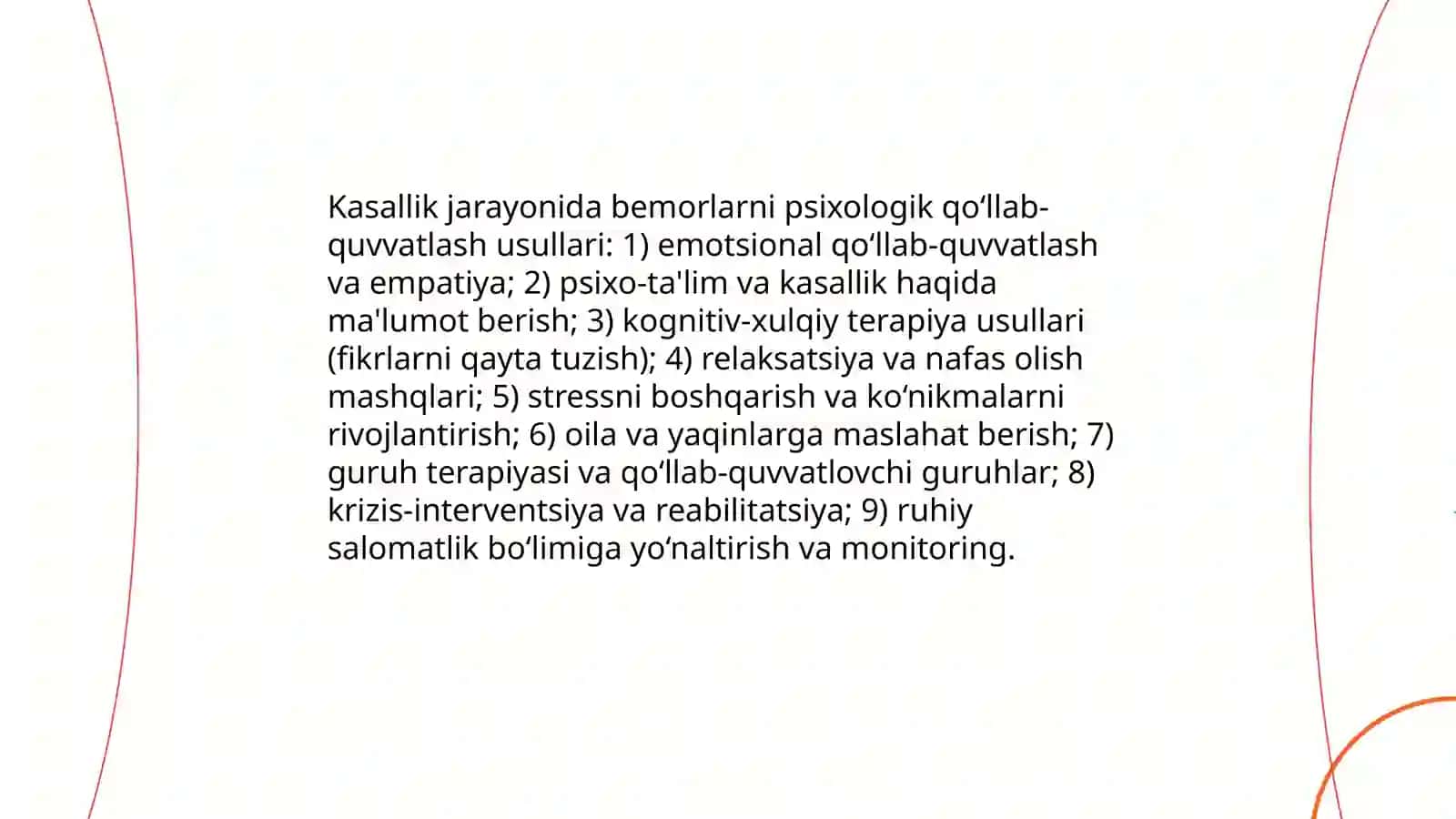 Davolash profilaktika muassasalarida tibbiy psixologik xizmat 4