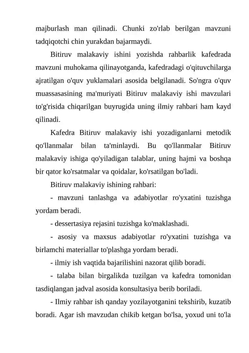 Bitiruv Malakaviy Ishlarini Yozish Metodikasi 4