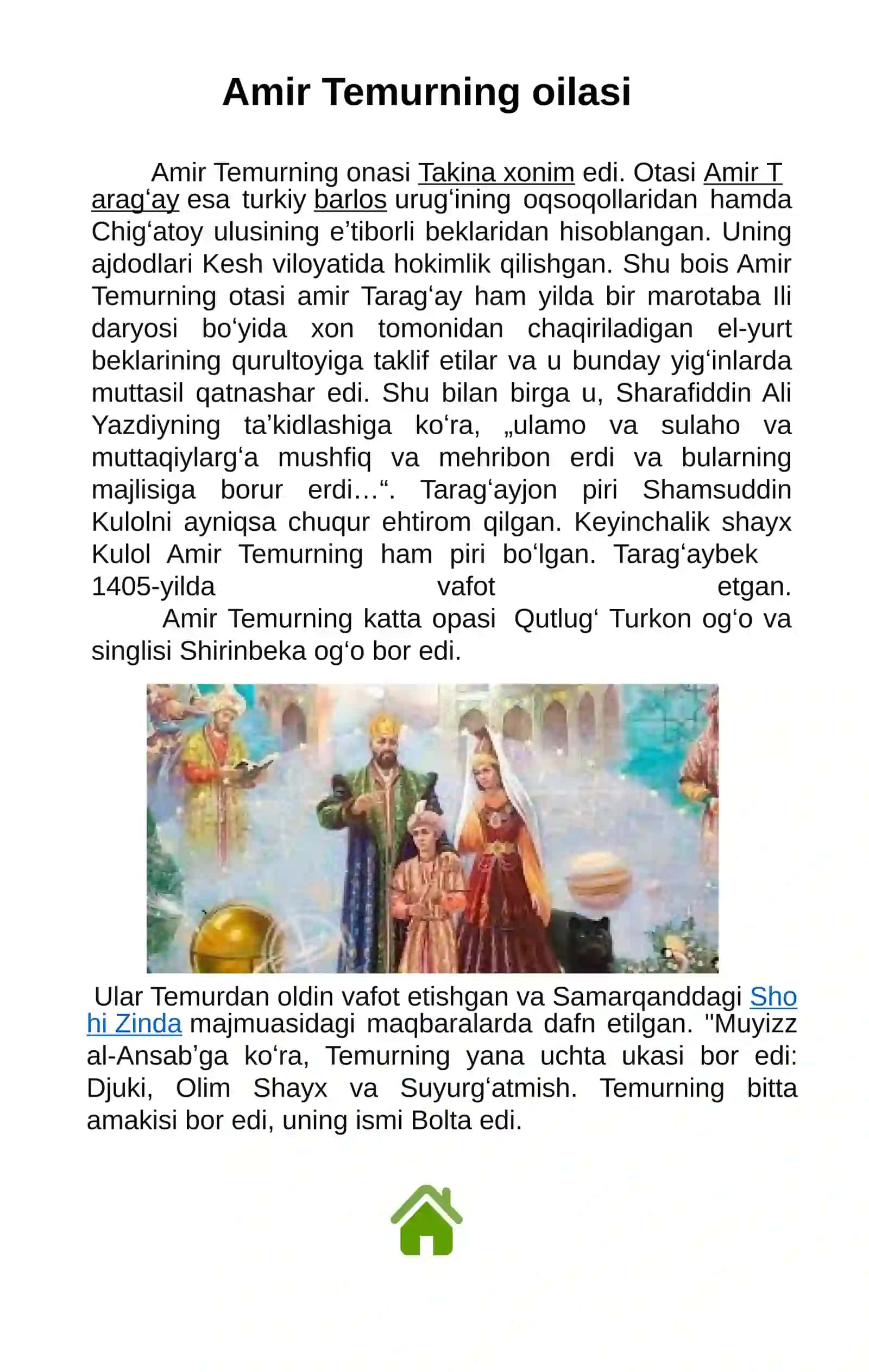 AMIR TEMUR haqida slayd 4